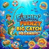 Fishin' Frenzy Big Catch Megaways game image at Bella Casino for players in the United Kingdom